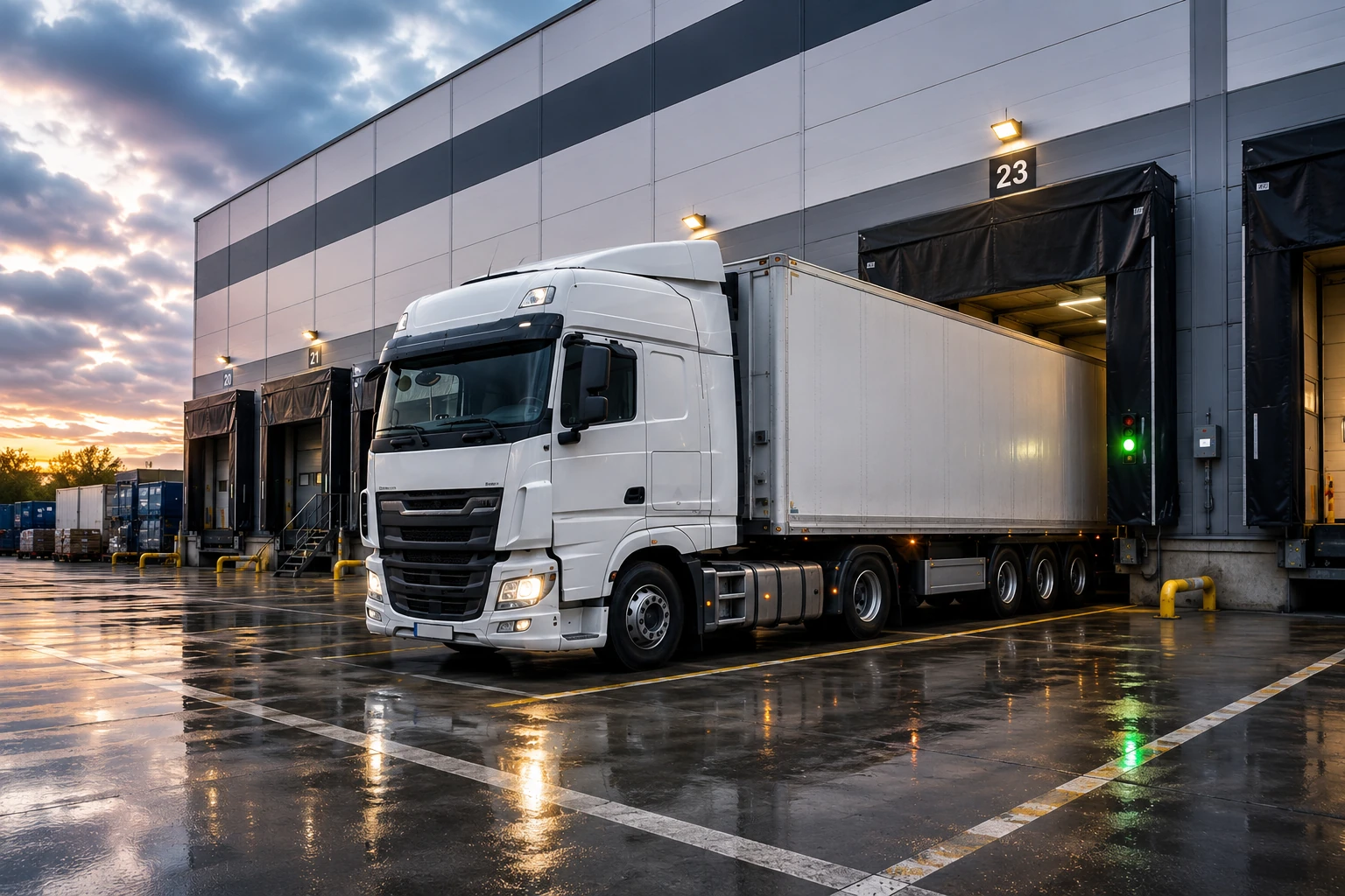 Warehousing and distribution facilities in Lyon France